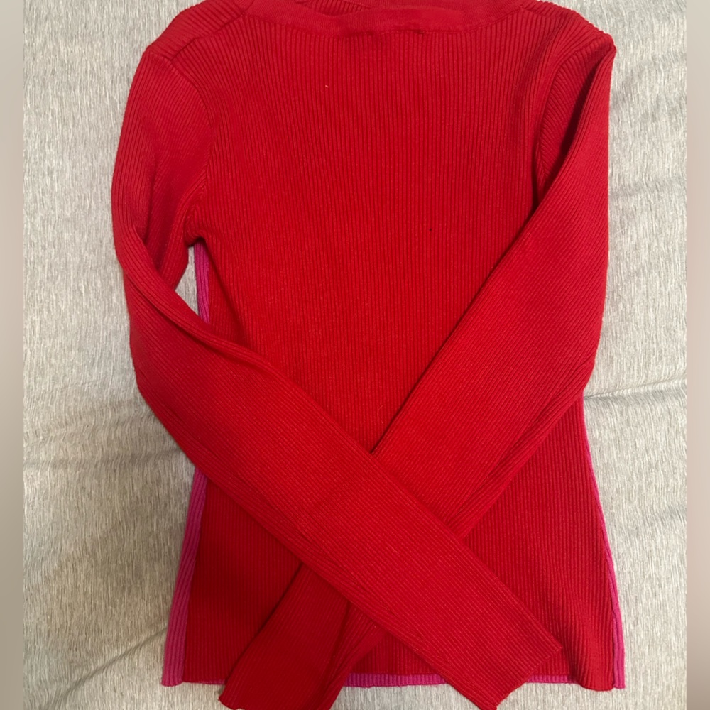 Vestique Pink and Red Top - Picture 3 of 9